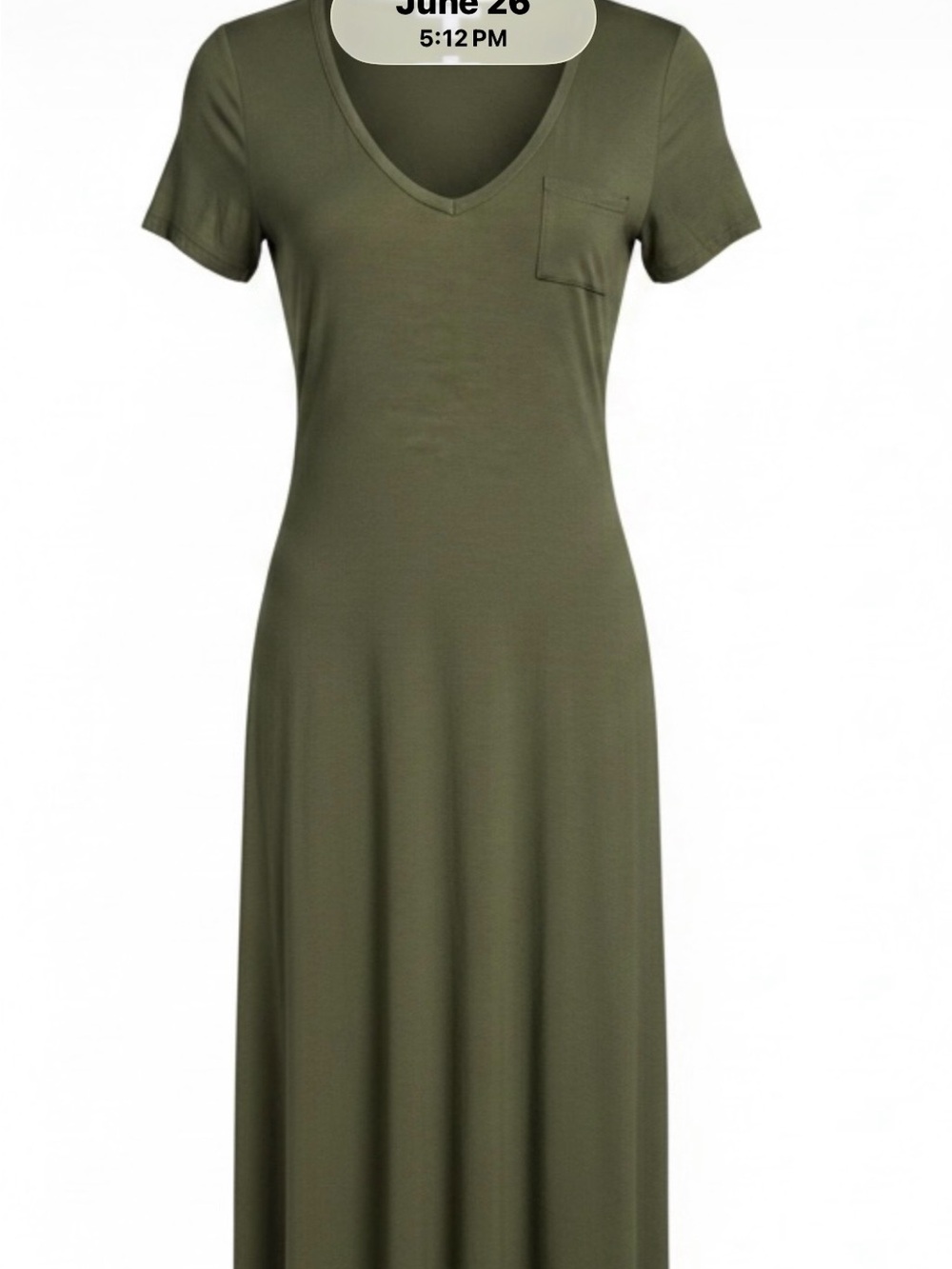 Velvet Torch Olive Green Casual Top